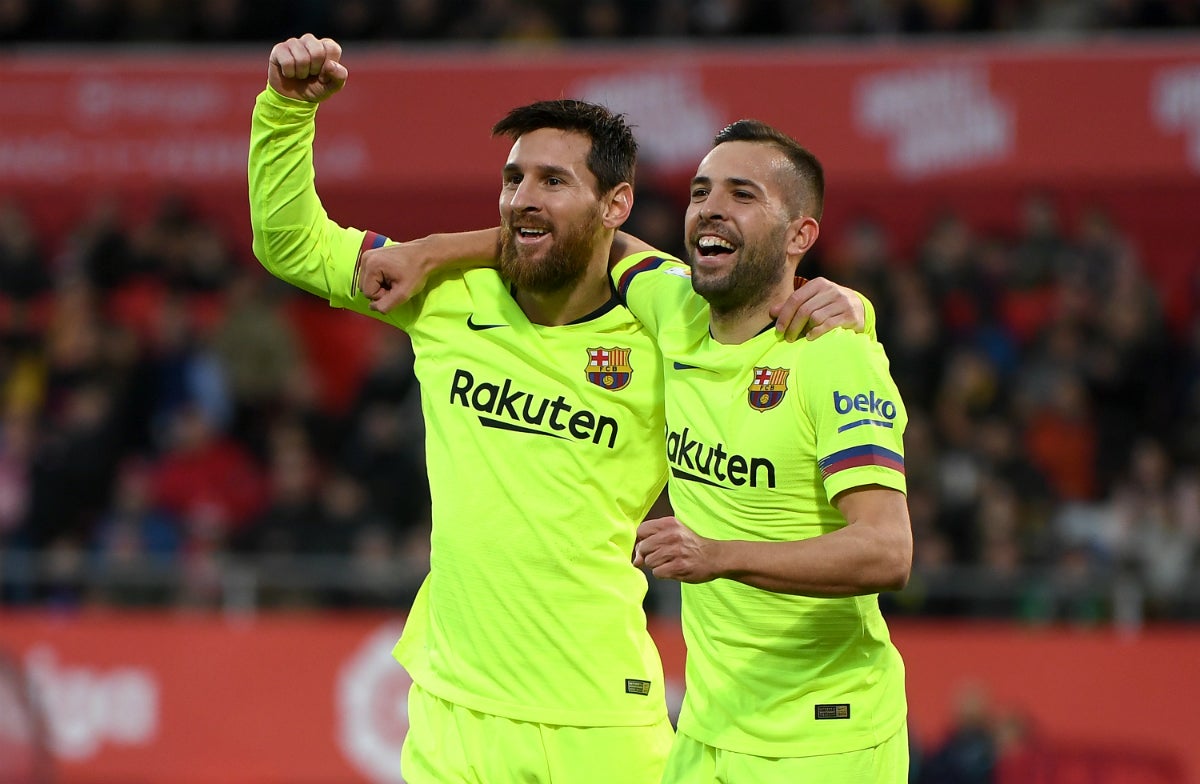 Jordi Alba: "Hemos hecho un partido muy serio y hemos controlado bien todo" Jordi Alba: "Hemos hecho un partido muy serio y hemos controlado bien todo"