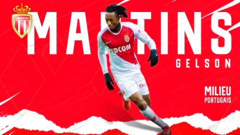 Gelson Martins, al M&oacute;naco