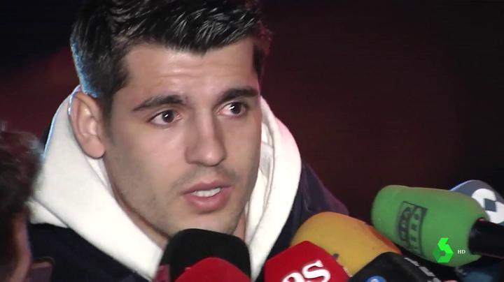 Álvaro Morata a su llegada a Madrid: "El pasado es pasado" Álvaro Morata a su llegada a Madrid: "El pasado es pasado"