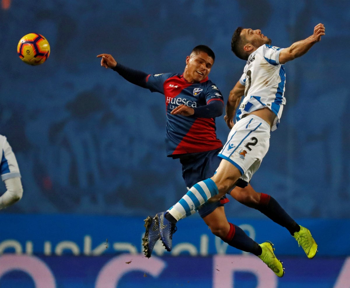 El Huesca también puntúa en Anoeta ante una floja Real Sociedad El Huesca también puntúa en Anoeta ante una floja Real Sociedad