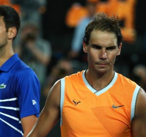 Rafa Nadal, ante Djokovic Rafa Nadal, ante Djokovic