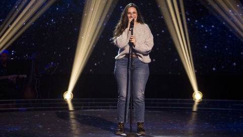 Auba Murillo canta ‘Con las ganas’ en las ‘Audiciones a ciegas’ de’ ‘La Voz’