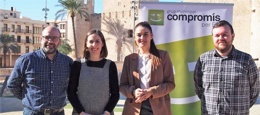 De izquierda a derecha: Felip Sánchez, Esther Díez, Mireia Mollà y Antonio García. De izquierda a derecha: Felip Sánchez, Esther Díez, Mireia Mollà y Antonio García.