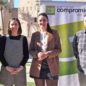 De izquierda a derecha: Felip Sánchez, Esther Díez, Mireia Mollà y Antonio García. De izquierda a derecha: Felip Sánchez, Esther Díez, Mireia Mollà y Antonio García.