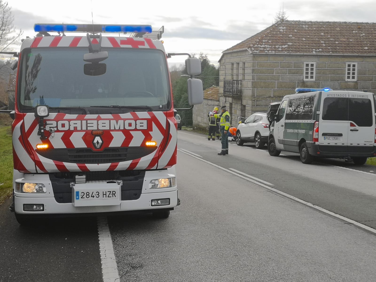 Sinistro viario mortal no Carballiño Sinistro viario mortal no Carballiño