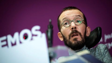 El secretario de Organizaci&oacute;n de Podemos, Pablo Echenique