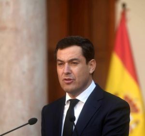 El presidente de la Junta de Andalucía, Juanma Moreno El presidente de la Junta de Andalucía, Juanma Moreno