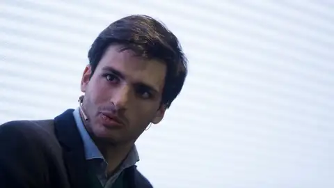 Carlos Sainz en un evento de cosmética Carlos Sainz en un evento de cosmética