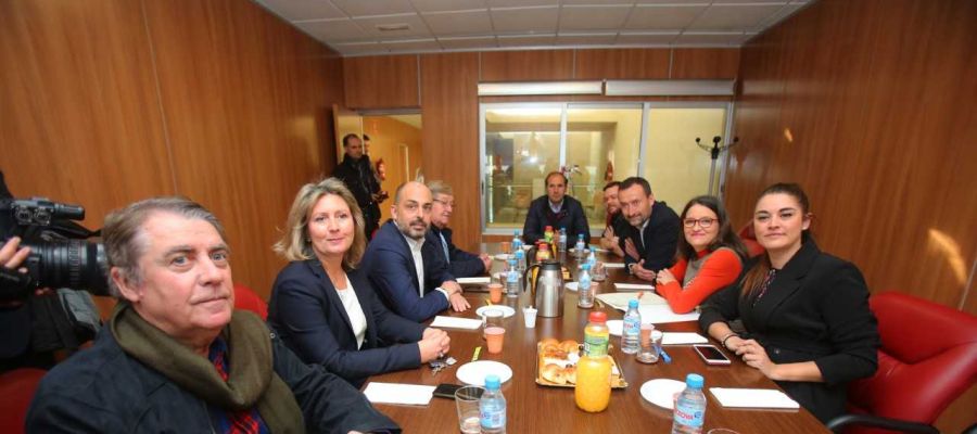 Reunión en Riegos de Levante Reunión en Riegos de Levante