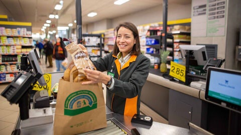 Bolsa de papel de Mercadona