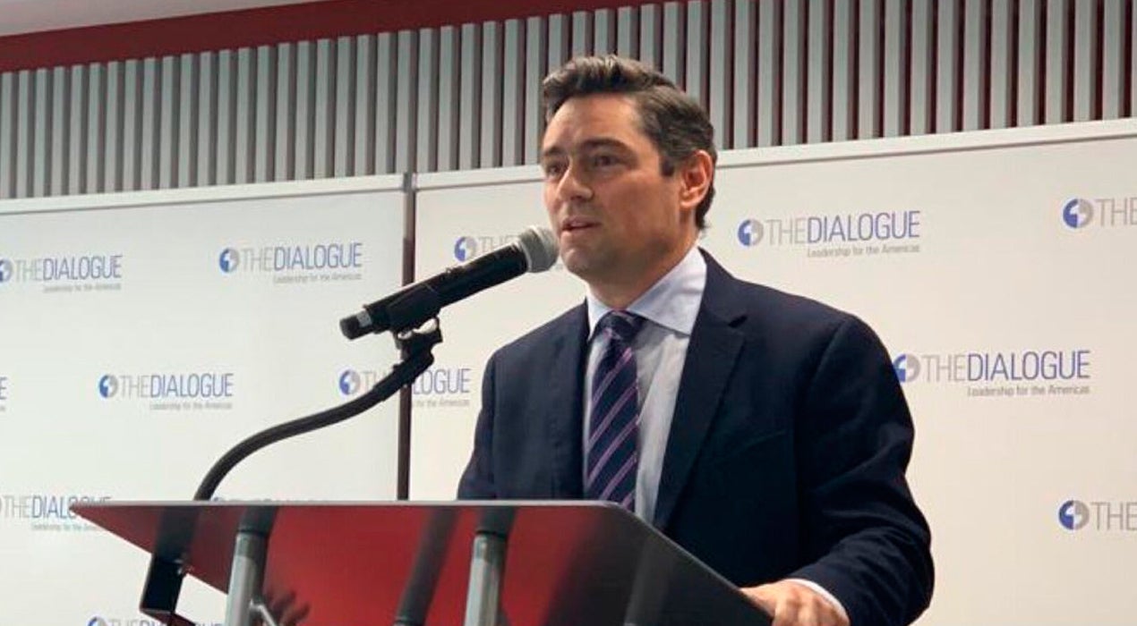 Carlos Vecchio: "Me he convertido en el primer diplomático del primer gobierno de Venezuela libre" Carlos Vecchio: "Me he convertido en el primer diplomático del primer gobierno de Venezuela libre"