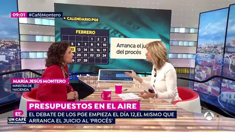 María Jesús Montero: "Los presupuestos son realistas y prudentes y la CE nos ha dicho que adelante" mONTERO