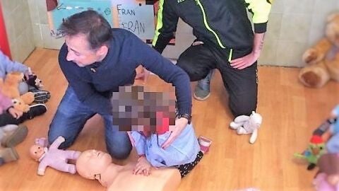 Momento de un curso de RPC programado por Ilicitanos por Elche