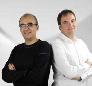Omid Sokout y Víctor Franch Omid Sokout y Víctor Franch