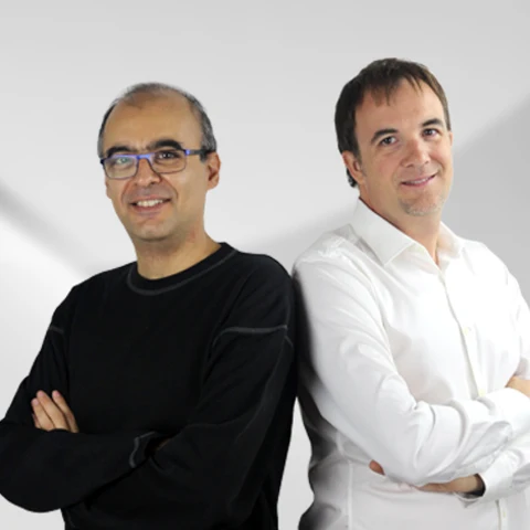 Omid Sokout y Víctor Franch