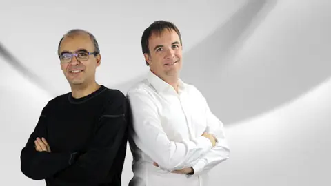 Omid Sokout y Víctor Franch .