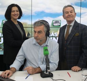 Carlos Alsina, Rosa Belmonte y Josemi Rodríguez Sieiro Carlos Alsina, Rosa Belmonte y Josemi Rodríguez Sieiro
