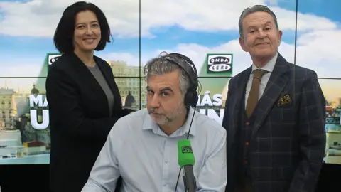 Carlos Alsina, Rosa Belmonte y Josemi Rodríguez Sieiro Carlos Alsina, Rosa Belmonte y Josemi Rodríguez Sieiro