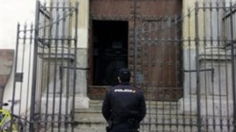 Intenta robar el c&aacute;liz de un convento 