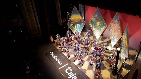 5/2/2019 SESI&Oacute;N 11&ordf; PRELIMINARES COAC 2019 Cierra la sesi&oacute;n und&eacute;cima del COAC 2019 la comparsa de Juan Carlos Arag&oacute;n: 'La Gaditan&iacute;ssima'.