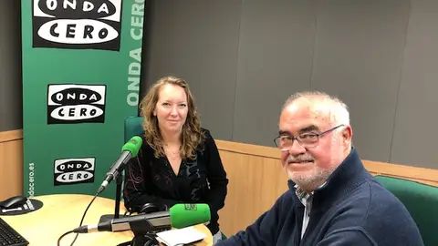 El fundador de Hotels VIVA, Pedro Pascual, en los estudios de Onda Cero Mallorca por el Premio Onda Cero Mallorca de RSC. VIII Premios Onda Cero Mallorca