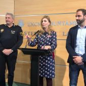 La alcaldesa de Castellón, Amparo Marco, hace balance de las actuaciones de la Policía Local durante 2018.