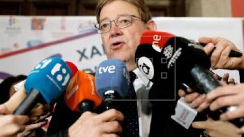 El President Ximo Puig ha atendido a los medios de comunicaci&oacute;n 