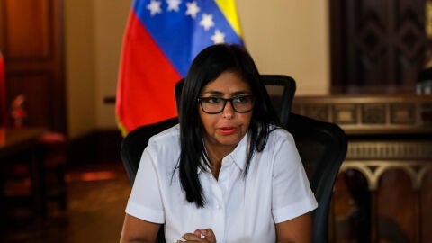 La vicepresidenta ejecutiva de Venezuela, Delcy Rodr&iacute;guez 