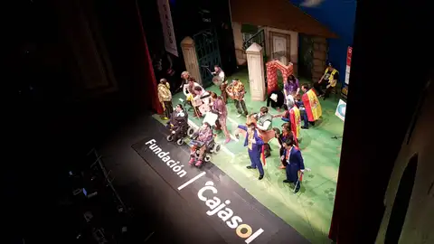 Chirigota 'Un Pasito a la Izquierda y un Pasito a la Derecha'. 13/2/2019 Sesión 19ª Preliminares COAC 2019. Chirigota 'Un Pasito a la Izquierda y un Pasito a la Derecha'.