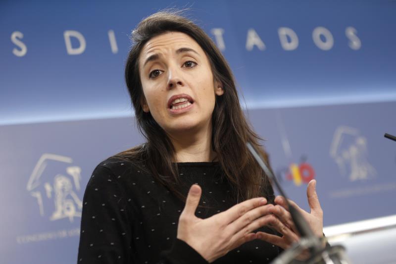 Irene Montero ve una falta de respeto que Batet no le avanzara la investidura Irene Montero ve una falta de respeto que Batet no le avanzara la investidura