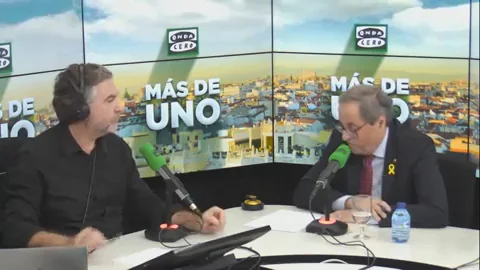 Quim Torra: “El que tiene un problema con el principio de legalidad es España”