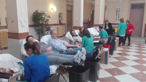 El maratón de donación de sangre se celebra en el Antiguo Casino El maratón de donación de sangre se celebra en el Antiguo Casino