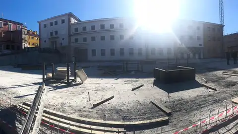 obras parking astrana marin cuenca