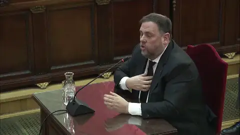 Oriol Junqueras: "He dicho en muchas ocasiones que amo a España" Oriol Junqueras: "He dicho en muchas ocasiones que amo a España"