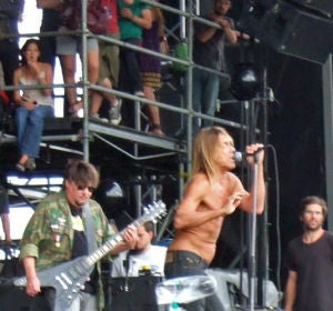 Iggy Pop y Ron Asheton Iggy Pop y Ron Asheton