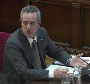 Joaquim Forn, durante su declaración en el juicio del 'procés'. Joaquim Forn, durante su declaración en el juicio del 'procés'.