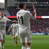 El corte de mangas de Gareth Bale en el Wanda Metropolitano