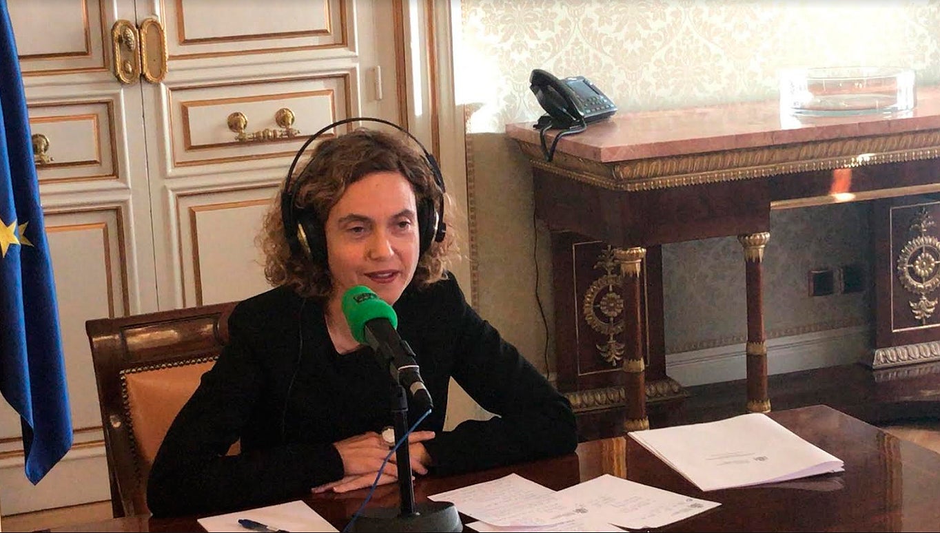 Meritxell Batet: "Los independentistas están aceptando poco a poco el marco constitucional" Meritxell Batet: "Los independentistas están aceptando poco a poco el marco constitucional"