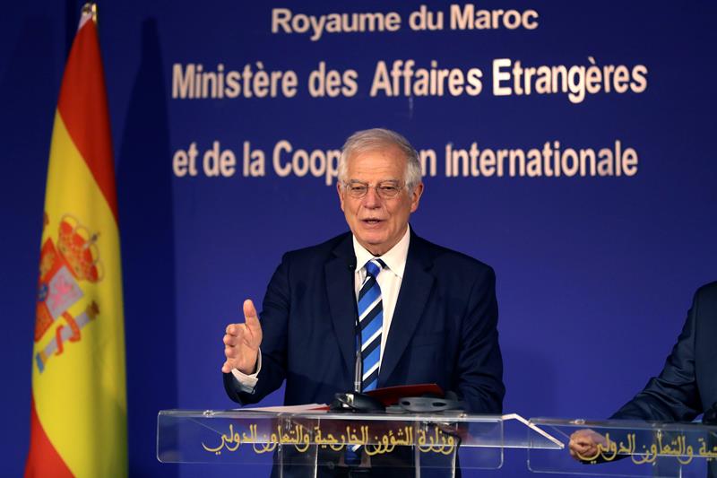 Borrell aclara que la situación política en España no ha influido en el desarrollo de la visita de los Reyes a Marruecos Borrell aclara que la situación política en España no ha influido en el desarrollo de la visita de los Reyes a Marruecos
