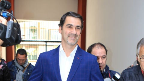 Jesul&iacute;n de Ubrique durante la multitudinaria convocatoria