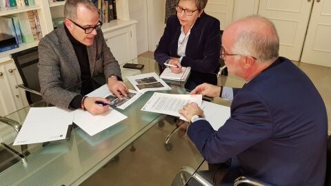 Reuni&oacute;n de Jes&uacute;s Vazquez con Rosa Quintana