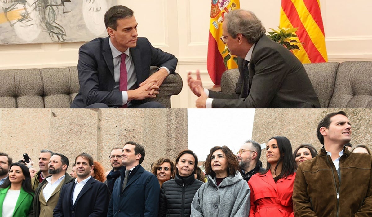 La foto de Pedralbes frente a la foto de Colón: así será la campaña electoral hasta el 28 de abril La foto de Pedralbes frente a la foto de Colón: así será la campaña electoral hasta el 28 de abril