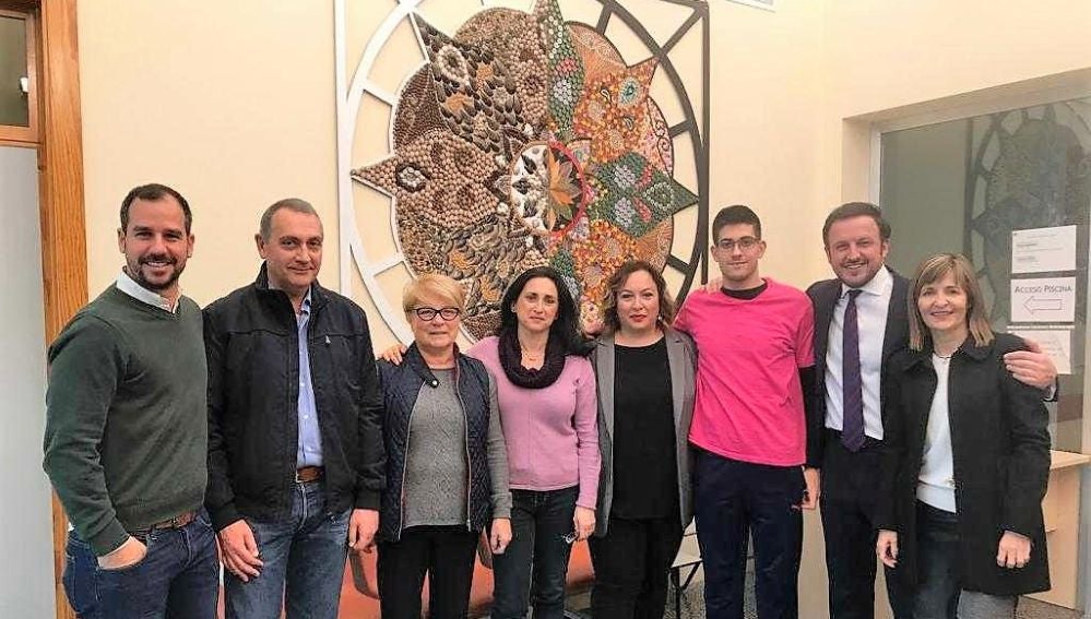 Visita del PP de Elche a la sede de Aspanias