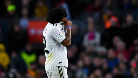 Marcelo, en un partido con el Real Madrid Marcelo, en un partido con el Real Madrid