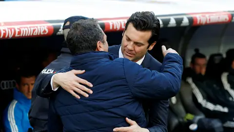 Solari saluda a Eusebio Solari saluda a Eusebio