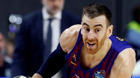 El alero del Barcelona V&iacute;ctor Claver