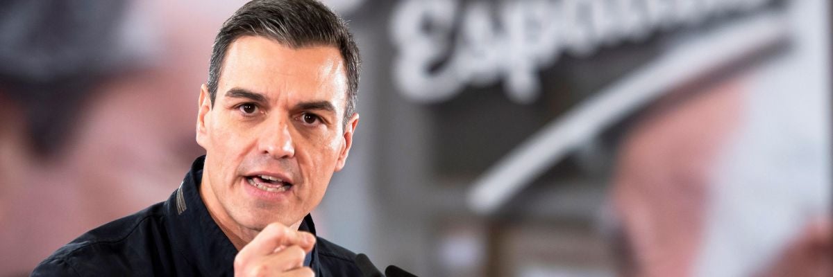 Pedro Sánchez: "No me cierro a hablar con cualquier fuerza política tras las elecciones del 28 de abril" Pedro Sánchez: "No me cierro a hablar con cualquier fuerza política tras las elecciones del 28 de abril"