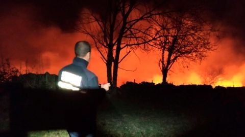 Incendio en Cantabria