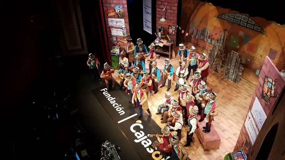 COAC 2019 Cuartos: Coro El taller de los libretos prohibidos Coro: El taller de los libretos prohibidos Localidad: Cádiz Autoría Letra: Francisco Javier Sevilla Pecci Autoría Música: Manuel Sevilla Pecci Dirección: Jorge Nicolás Müller Cejas Representante Legal: Jorge Nicolás Müller Cejas