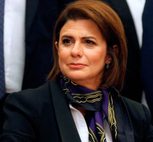La ministra Raya al-Hassan La ministra Raya al-Hassan